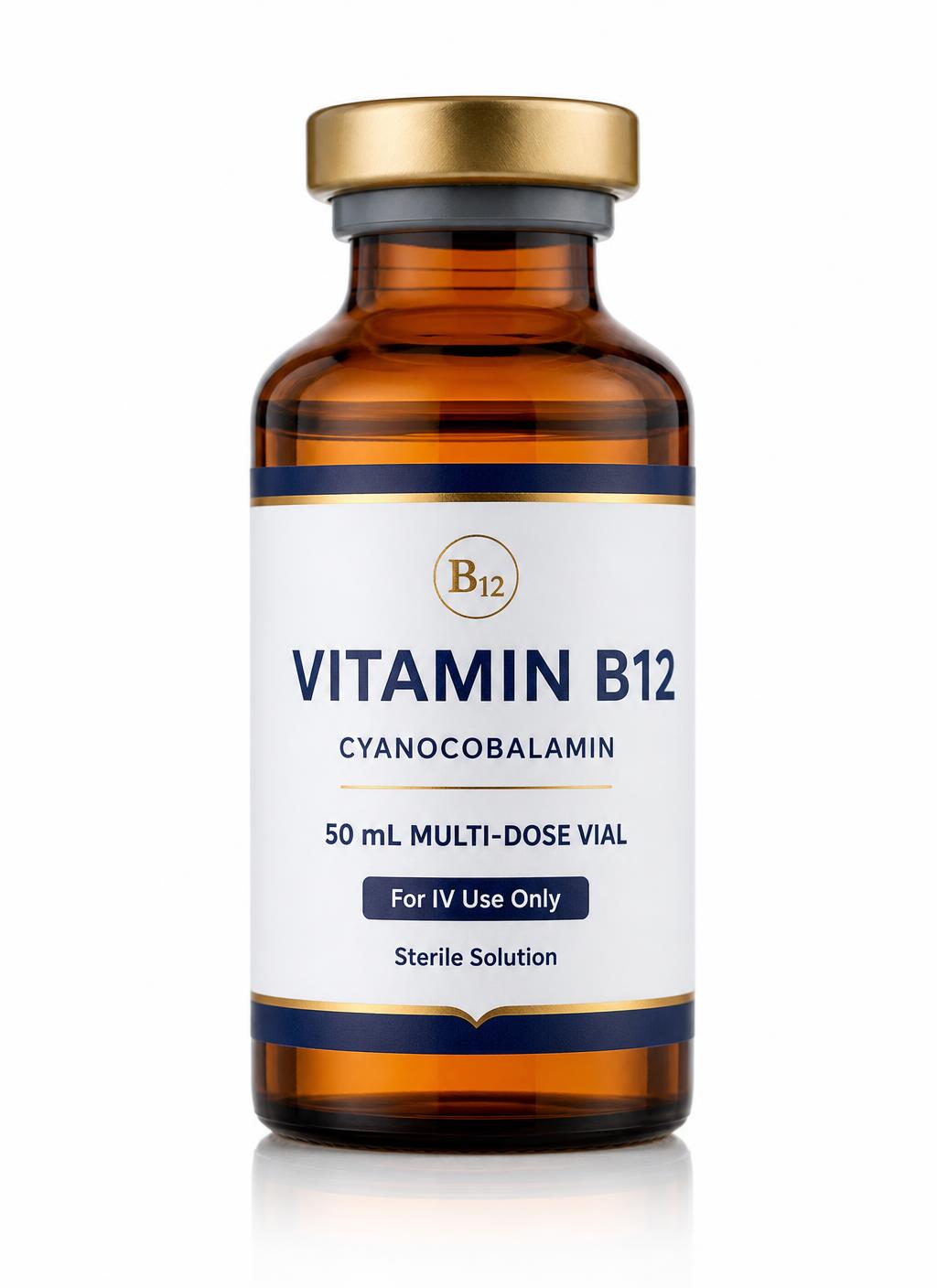 Vitamin B12 vial