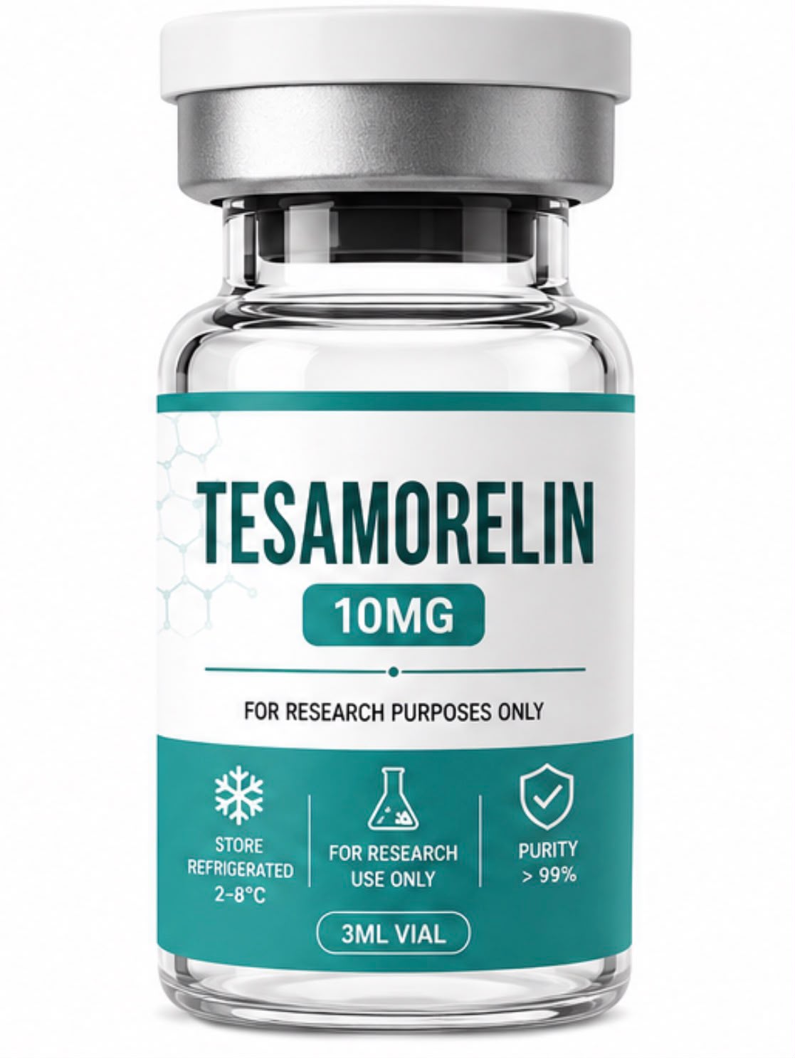 Tesamorelin 10mg vial